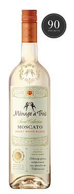 Ménage à Trois Moscato Sweet White Blend