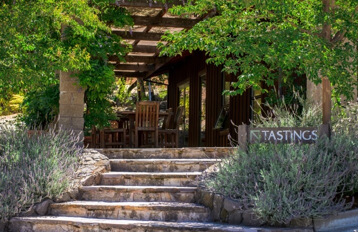 Neyers Vineyards tasting room entrance