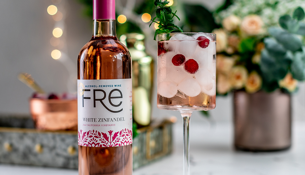 FRE cranberry mojito mocktail recipe