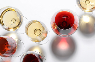 multiple glasses of wine