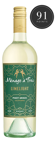 Ménage à Trois Limelight Pinot Grigio